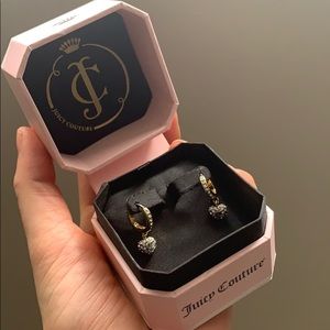 Juicy Couture Earrings & Box!